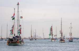 Israeli Navy takes control of 15 out of 58 ships