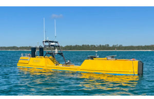 Unmanned research vessel sets sail