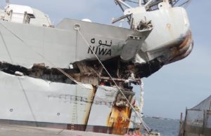 Cable-Laying Vessel Damaged in Collision Near Karachi