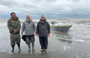 Three people detained for illegal border crossing