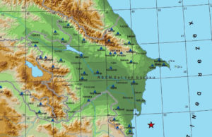 Earthquake occurs in the Caspian Sea