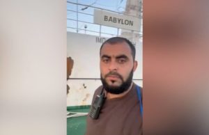 Azerbaijani crew rescued from attacked vessel – VIDEO