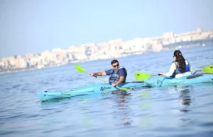 Introduction and training session on rowing sports organized