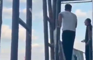 Ship with Azerbaijani sailors on board attacked – VIDEO