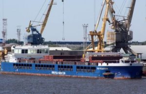 Two tankers hit in the area of the CPC marine terminal