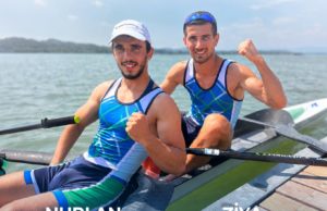 Azerbaijani rowers at the World Championships