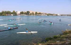 Stepping on water for a healthy future: Mass sports event held in Mingachevir