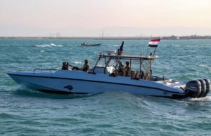 Yemeni military forces neutralize maritime mine and explosive boat in the Bab el-Mandab Strait