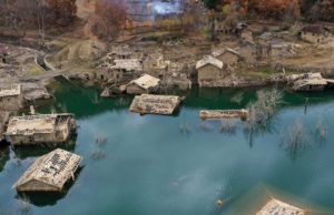 “Sunken village” emerges once again