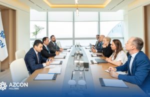 Executive Director of AZCON Holding Shahin Babayev Meets with IFC Delegation