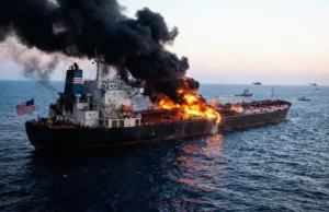 Vessel struck by projectile
