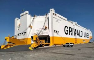 Grimaldi has taken delivery of its car carrier vessel “Grande Egitto”