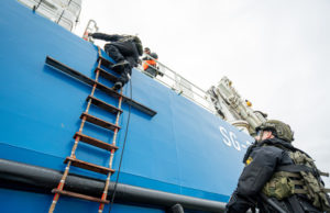 Military exercises in the Baltic Sea