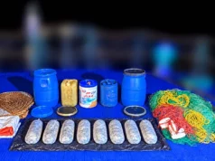 Large amount of narcotics and illegal fishing equipment seized in the Caspian Sea – PHOTO