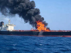 Tanker Shelled by Unknown Projectile Off the Coast of Saudi Arabia