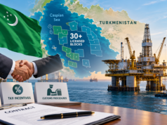 Turkmenistan Offers Over 30 Offshore Caspian Blocks to Foreign Investors